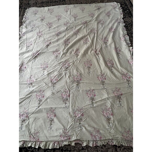 Rachel Ashwell Simply Shabby Chic Bramble Rose Duvet Cover Sham Twin Floral - Picture 2 of 10